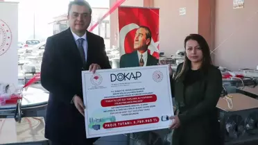 Tokat’ta Süt Soğutma Ekipmanı Dağıtımı