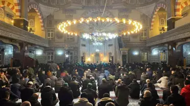 Regaip Kandili Coşkusu Elazığ'da
