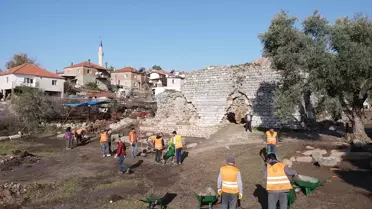 Herakleia'da Roma Hamamı Mozaikleri Bulundu