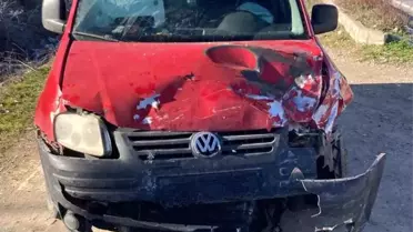 Safranbolu'da Kaza: Otomobil Sürücüsü Yaralandı