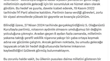 Kürşad Zorlu İYİ Parti'den İstifa Etti