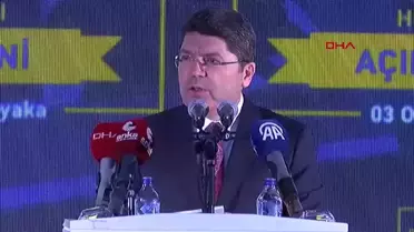 Adalet Bakanı Tunç, 'İzmir Adli Tıp ve Denetimli Serbestlik Hizmet Binalarının açılış töreni'nde konuştu