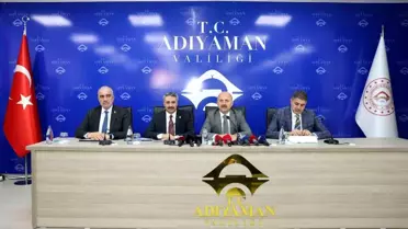 Adıyaman'da DSİ Yatırımları İle İlgili Toplantı Düzenlendi