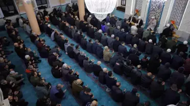 Denizli'de Regaib Kandili Kutlandı