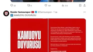 Samsunspor'da Trabzonspor Maçı Öncesi Şok Eksik