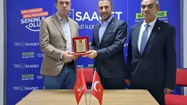 Saadet Partisi Melikgazi'de Devir Teslim Töreni