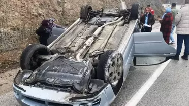 Hakemlerin Otomobili Devrildi, Maç Ertelendi