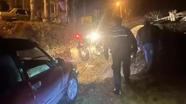 Toprak Yolda Mahsur Kalan Şahıs Kurtarıldı