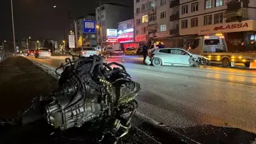 Kocaeli'de Trafik Kazası: 2 Yaralı, Alkollü Sürücü Gözaltında