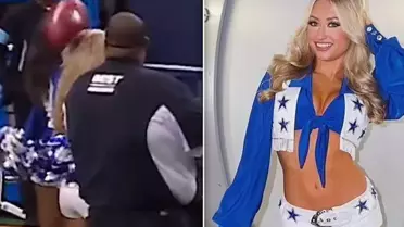 Kafasına top çarpan amigo kız, kısa süreli fenalık geçirdi