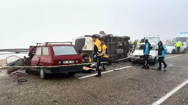 Kırşehir'de Zincirleme Trafik Kazası: 3 Ölü, 18 Yaralı