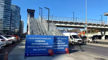 Yenibosna Metrobüs İstasyonu'nun Yenileme Çalışmaları 6 Aydır Tamamlanmadı