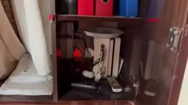 Bursa'daki Tarihi Camide Amfi Hırsızlığı
