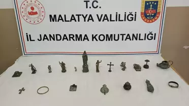 Malatya'da Tarihi Eser Operasyonu