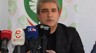 Amedspor Başkanı: 'Ankaragücü Maçında Provokasyona Uzak Durun'
