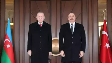 Cumhurbaşkanı Erdoğan, İlham Aliyev ile görüştü