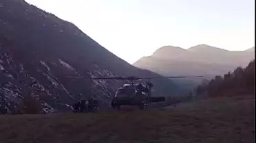 Domuz Saldırısında Uçurumdan Düşen Vatandaş Kurtarıldı