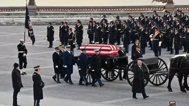 Jimmy Carter’ın Naaşı Resmi Tören İçin Washington'a Getirildi
