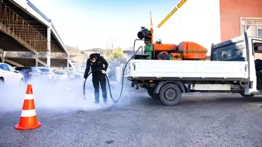 Gölbaşı Belediyesi'nden Haşereyle Mücadele İlaçlama Çalışmaları