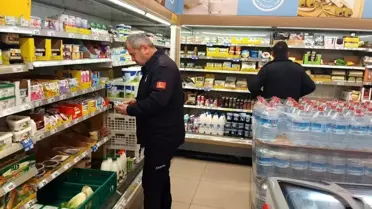 Düzce'de Market Denetimleri Devam Ediyor