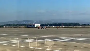 Yenişehir Havaalanı'nda Kaza
