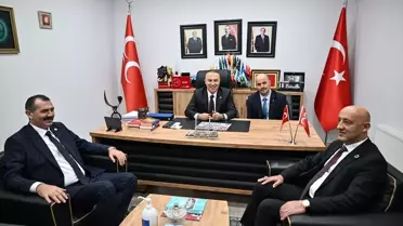 MHP'li Yönter'den partisinin Ümraniye ve Çekmeköy ilçe başkanlıklarına ziyaret Açıklaması