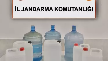 Muğla'da Kaçak İçki Operasyonu
