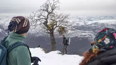 Zel Dağı'na Tırmanış Turu Başladı