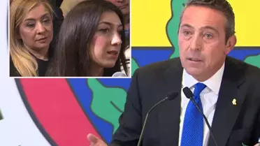 Ne diyeceğini bilemedi! Ali Koç'u terleten soru
