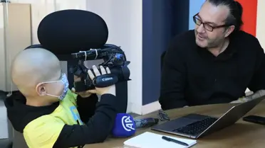 Lösemi Tedavisi Gören Çocuklar AA'yı Ziyaret Etti