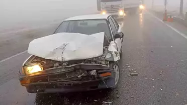 Karapınar'da Otomobil Kazası
