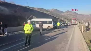 Tokat'ta TIR'a çarpan otomobilde 1 kişi hayatını kaybetti