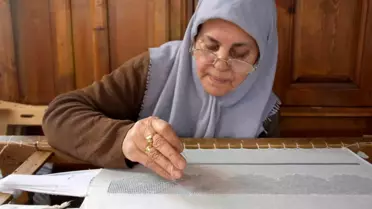 70 Yaşındaki Fatma Cin'in El Emeği: Antep İşi Nakış