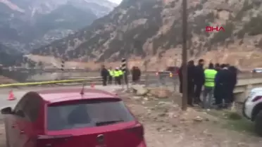 Saimbeyli'de Otomobili Baraj Gölüne Düşen Şef İçin Arama Çalışması Başlatıldı