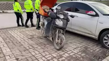 İnegöl'de Motosiklet ve Otomobil Çarpıştı: Bir Yaralı