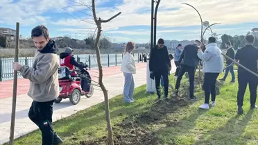 OMÜ Öğrencilerinden 101 Fidan