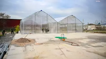 Bornova Belediyesi'nden Yeni Sera Projesi