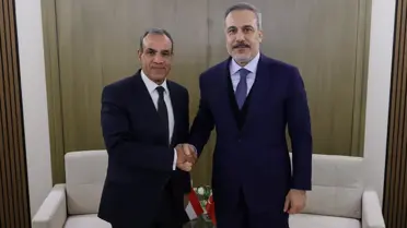 Hakan Fidan Riyad'da Mısır Dışişleri Bakanı ile Görüştü