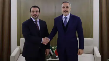 Dışişleri Bakanı Hakan Fidan Riyad'da Suriye Dışişleri Bakanı ile Görüştü