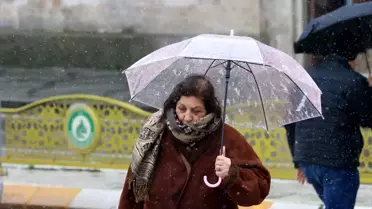 Edirne ve Kırklareli'nde Kar Yağıyor