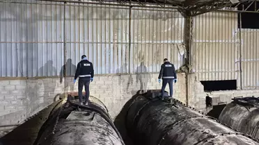 Adana'da 182 Bin Litre Sahte Akaryakıt Ele Geçirildi