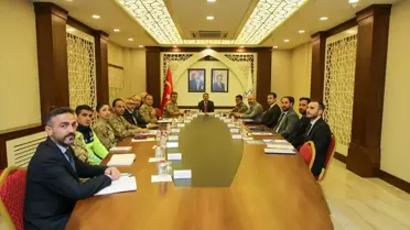 Hakkari'de Asayiş Toplantısı Yapıldı