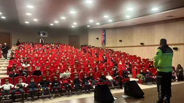 Aydın'da Öğrencilere Trafik Eğitimi