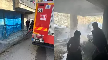 Hakkari'de Ev Yangını Korkuttu