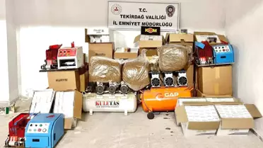 Tekirdağ'da Kaçakçılık Operasyonu: 13 Gözaltı