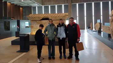 Öğrenciden Tarihi Hediye