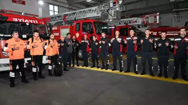 Isparta İtfaiyesi Görevine Dua ve Sporla Başlıyor