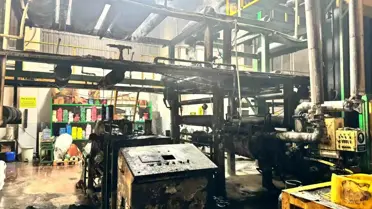 Sakarya'da Yalıtım Fabrikasında Yangın: 7 Yaralı