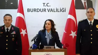 Burdur'da Güvenlik Toplantısı Yapıldı