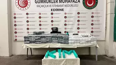 Kapıkule'de Kaçak Eşya Operasyonları